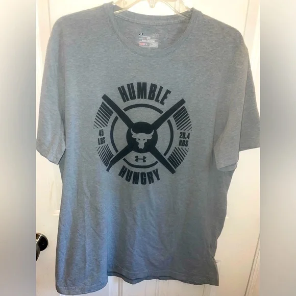 Under Armour Project Rock Humble and Hungry Athletic Men’s size Large